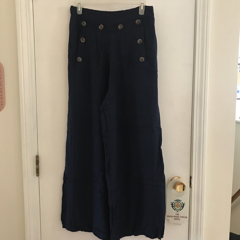 Jersey knit Sailor pants